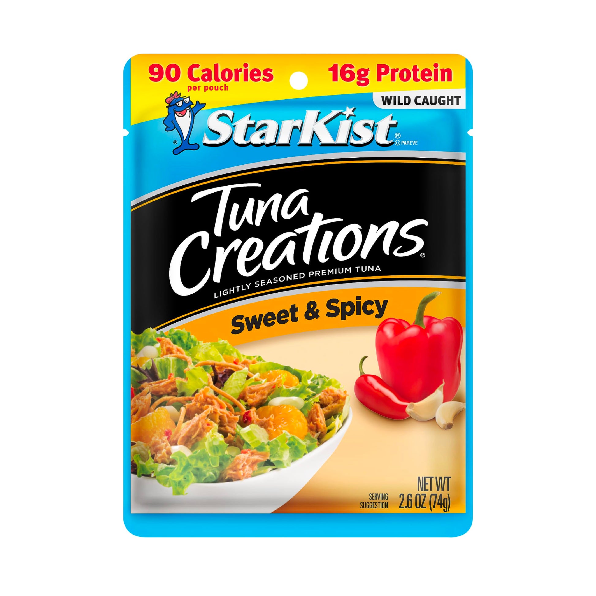 StarKist Tuna Creations Sweet & Spicy, Single Serve Pouch, 2.6 oz
