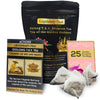 Legendary-Teas Oolong T.K Y. Pyramid Tea Bags 25 Pack Sealed in Foil Pouches (Oolong T.K.Y. Tea, 25 Pack Pouch)