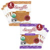 Gluten Free Certified Organic Stroopwafels by Swoffle - Caramel Filled & French Vanilla | (8) Individually Wrapped Waffles, (4)