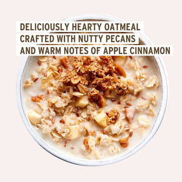 Purely Elizabeth Vegan Gluten-Free Superfood Oats Cup, Apple Cinnamon Pecan (4 Ct.)