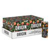 Origin Organic & Non-Gmo Peach Flavor Sparkling Water, 12 Fl Oz, Recyclable Aluminum Cans (24 Count)