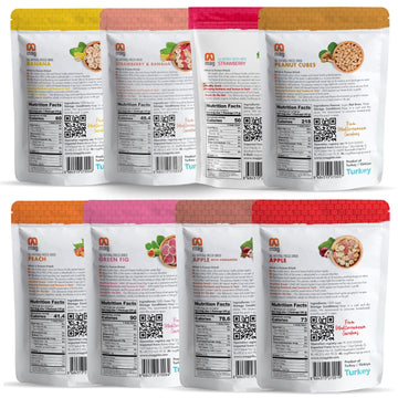 Mag Freeze Dried Variety Pack Assorted Mix Fruits For Salad Smootie Muesli Topping Baking Food Natural Fresh Fruit Slices No Sug
