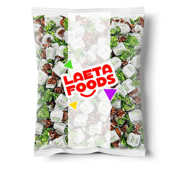 Arcor Chocolate Filled Mints Old Fashioned Hard Candy (1 Pound Bag - Approx. 80 Count)