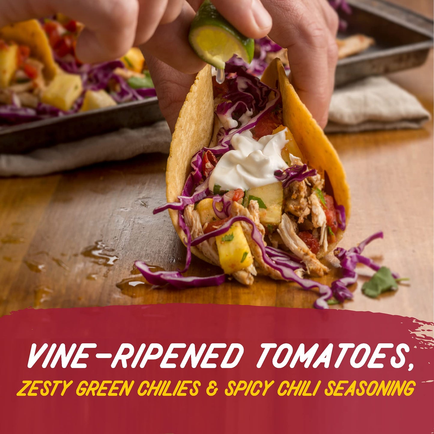 Rotel Chili Fixin'S Seasoned Diced Tomatoes And Green Chilies, 10 Ounce, 12 Pack