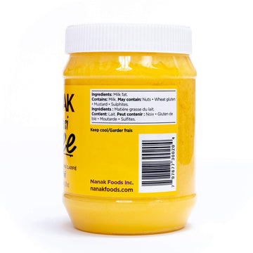Nanak Desi Ghee Clarified Butter - Premium Quality, Keto Friendly, Certified Paleo, Lactose-Free, Source of Vitamins A & D Great
