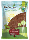 Food to Live Organic Red Rice, 8 Pounds - Non-GMO, Whole Grain Variety, Non-Sticky, Vegan, Kosher. Source of Protein. Rich in An