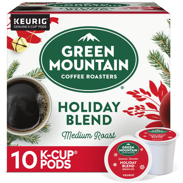 Green Mountain Coffee Roasters K-Cups, Holiday Blend, 10 Count