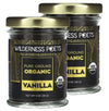 Wilderness Poets Pure Vanilla Powder - Organic Ground Vanilla Beans - 1 Ounce (Pack of 2) - Tahitian Variety, Grade A