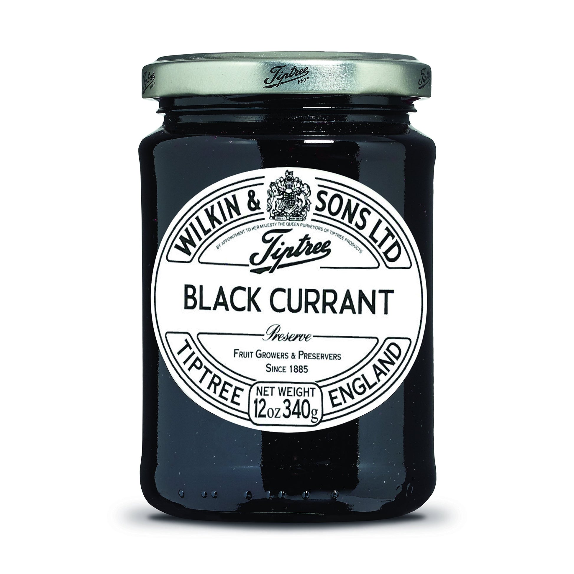 Tiptree Black Currant Preserve, 12 Ounce Jars (Pack Of 6)