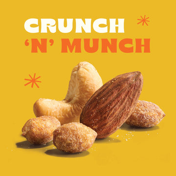 Back To Nature Sweet & Salty Nut Mix - Honey Dry Roasted Peanuts, Salted Cashews, And Almonds - No Added Oils - 9 Ounce