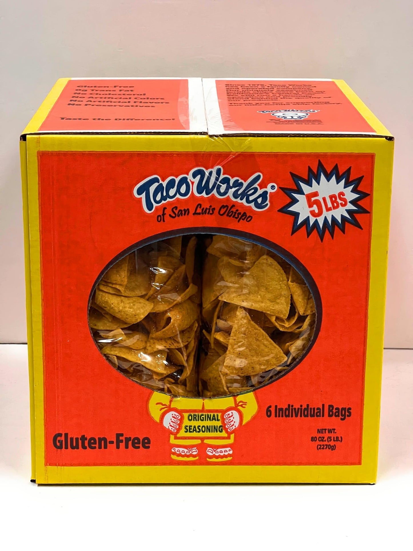 Taco Works Original Tortilla Chips (6 bags)