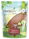Food to Live - Brown Flax Seeds, 1 Pound Raw Whole Flaxseed, Kosher, Vegan, Bulk. High Dietary Fiber Food. Rich in Omega-3 Fats.