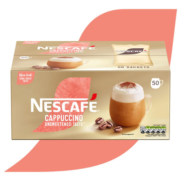 Nescafe Unsweet Cappuccino Sach Pk50 16G