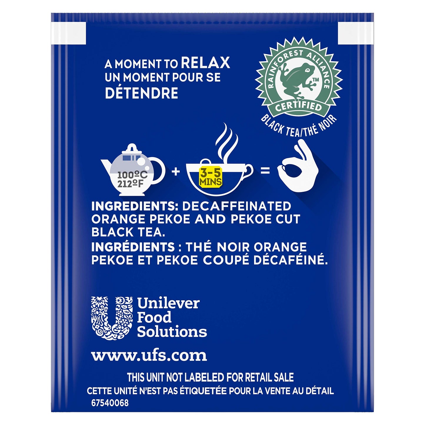 Lipton Decaffeinated Tea Bags - 28 Count (Pack of 6)