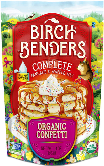 Birch Benders Organic Confetti Pancake & Waffle Mix, 14 OZ