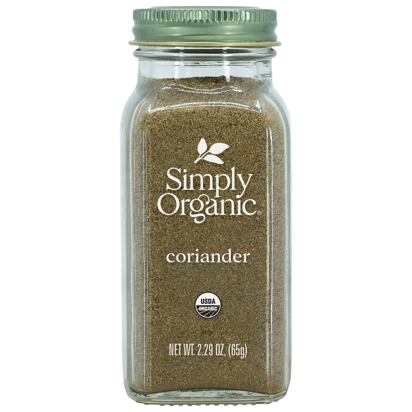 Simply Organic Ground Coriander Seed, Certified Organic | 2.29 oz | Pack of 6 | Coriandrum sativum L.