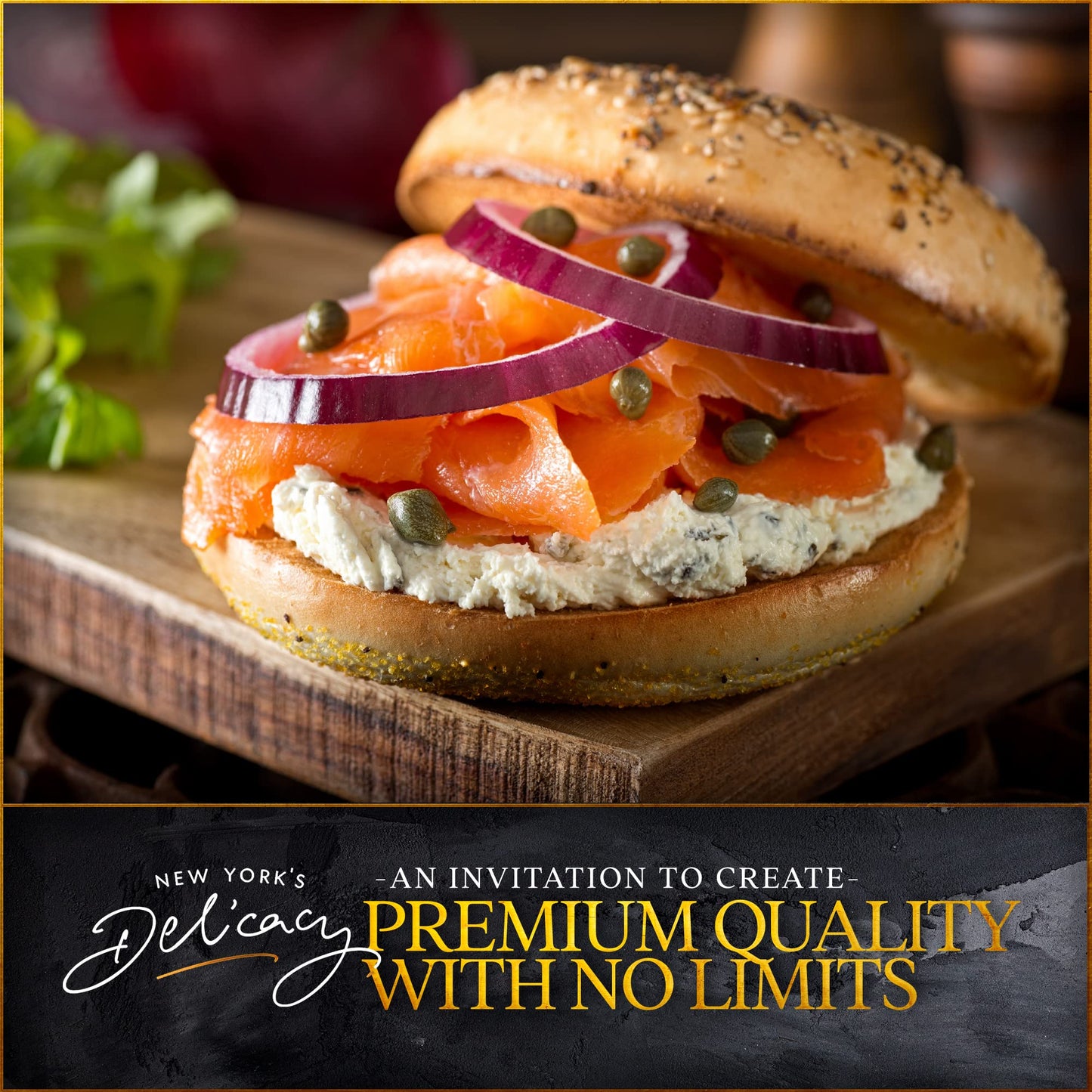 New Yorks Delicacy Smoked Salmon Nova - Pre-Sliced, Fully Trimmed, All Natural - 10 x 4 Oz. (2.5 Lb.) - Kosher, Gluten