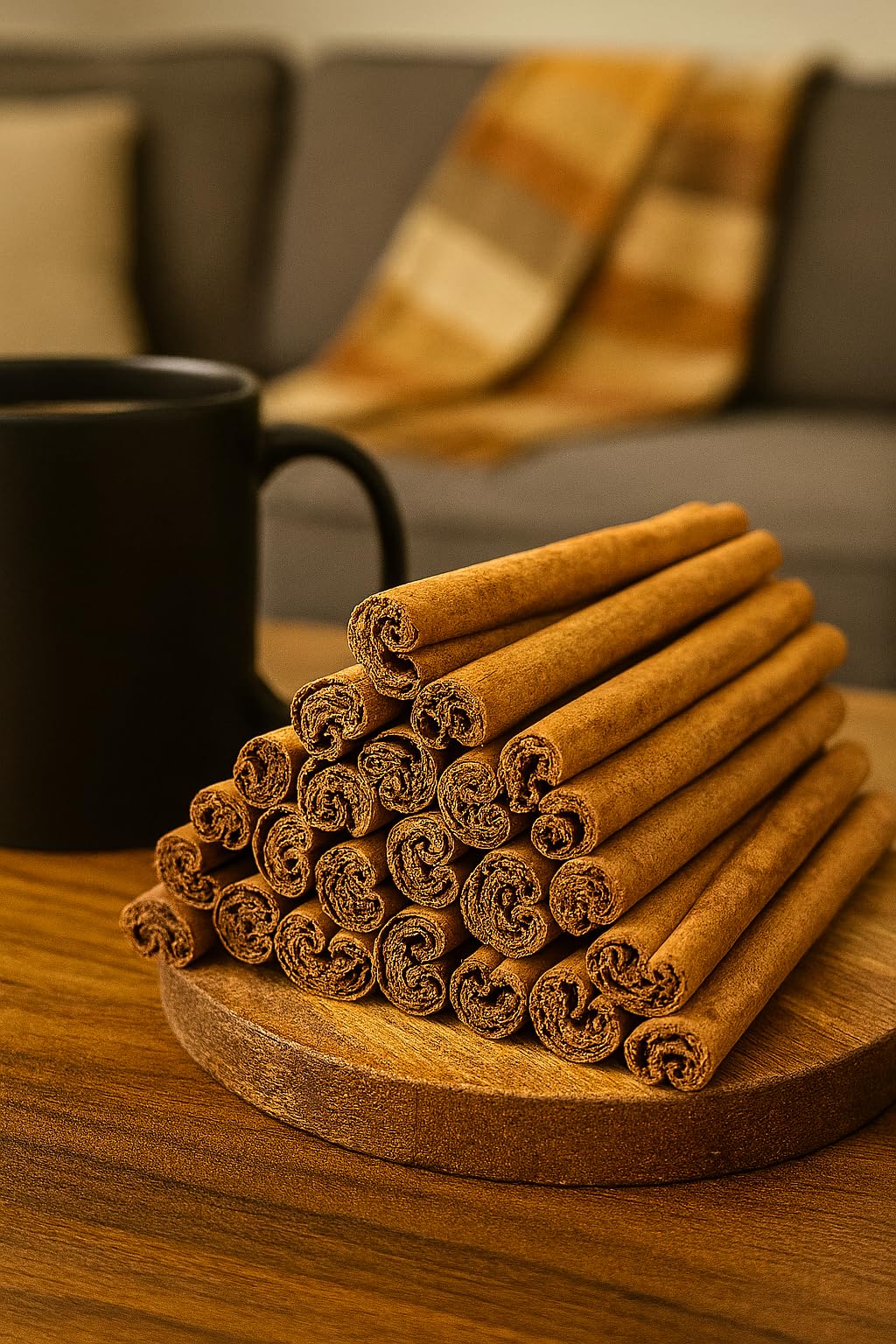 Mecca Foods Ceylon Cinnamon Sticks - Pure & Sweet True Cinnamon Quills, 5 Inch, Non-GMO, Premium Grade from Sri Lanka