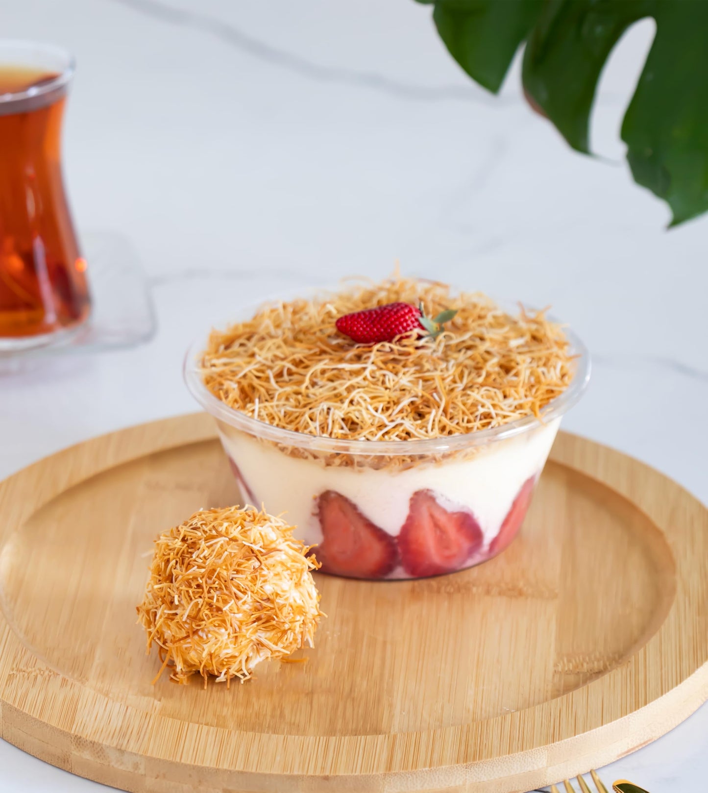 Alkis Premium Roasted Kataifi Shredded Fillo Dough, 5.3 oz (150 gr) - Ideal for Knafeh and Dubai Chocolate Bar Pistachio