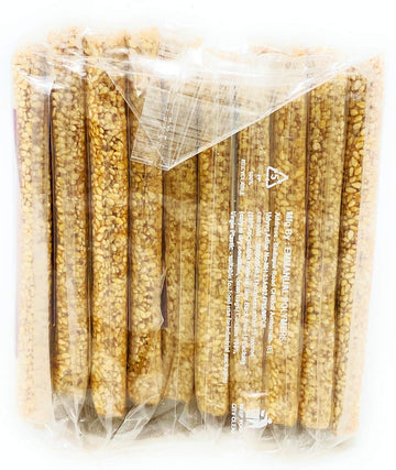 Rani Sesame Chikki (Brittle Candy) 3.5Oz (100G) X Pack Of 10 ~ All Natural | Vegan | No Colors | Gluten Friendly | Indian Origin