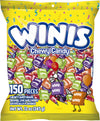 Chewy Candy Winis Original Variety Bag - Taffy Candy 150 individually wrapped pieces- Sharing Size 12 Oz Bag Assorted Halloween