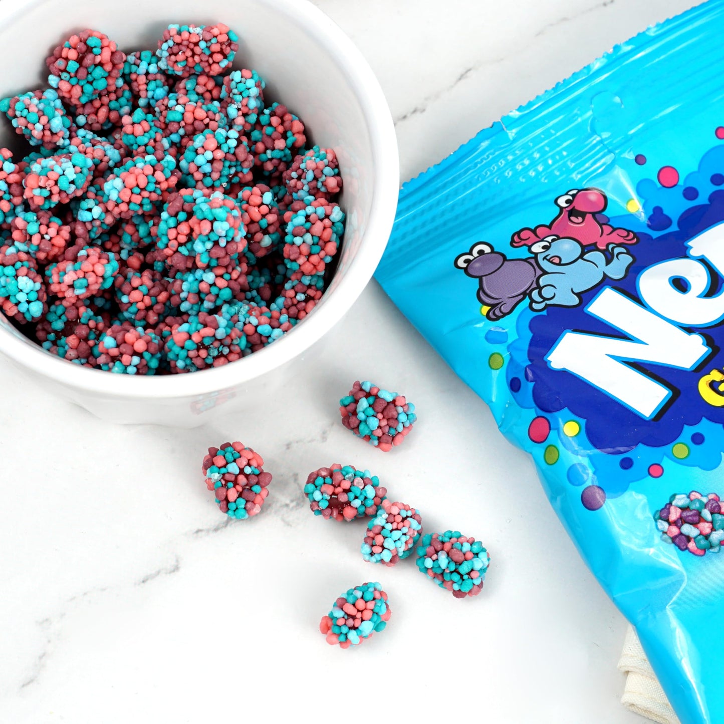 Nerds Gummy Clusters Combo Pack, Rainbow & Very Berry, 5 Ounce Pouches (Pack Of 4), 20Oz Candy