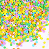 Easter Sprinkles for Cake Decorating Edible Rainbow Confetti Yellow Green Blue Pastel Sprinkles Mix 7 ounce for Cookies Chocolat