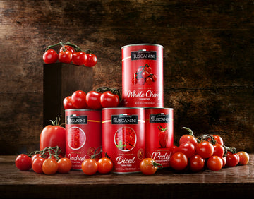 Tuscanini Diced Tomatoes 14.1Oz (4 Pack) | 100% Italian Tomatoes, Delicious Taste & Texture, Perfect For Pizza And Sauces, Bpa F