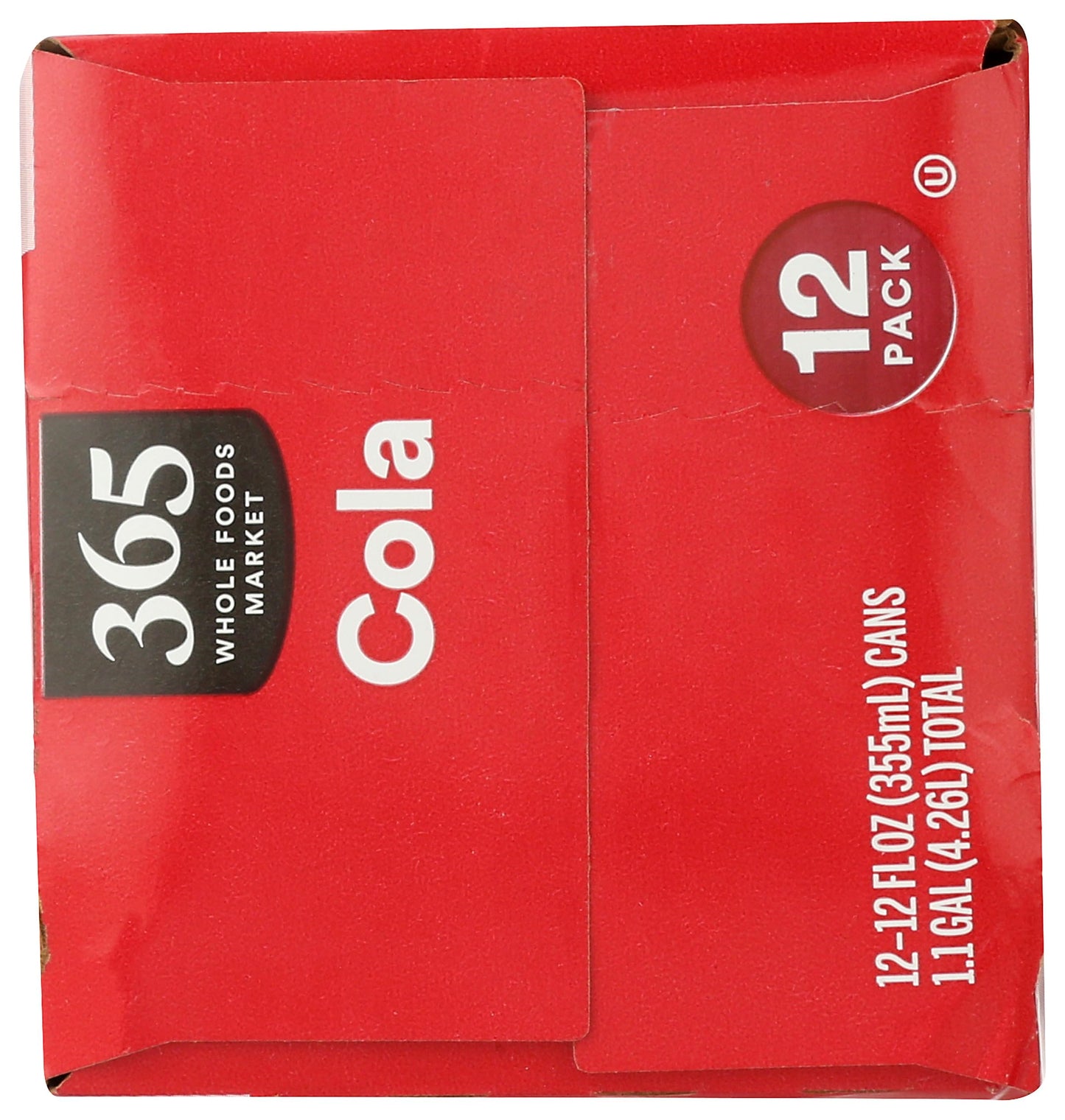 365 by Whole Foods Market Cola, 12 Fl Oz (Pack of 12) - Refreshing Soft Drink, Perfect for Parties and Gatherings