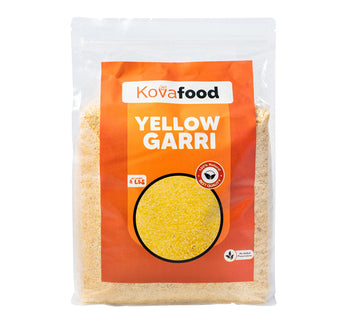 Kovafood Yellow Garri, 4 LBs - Premium Quality, Gluten-Free, Traditional African Food
