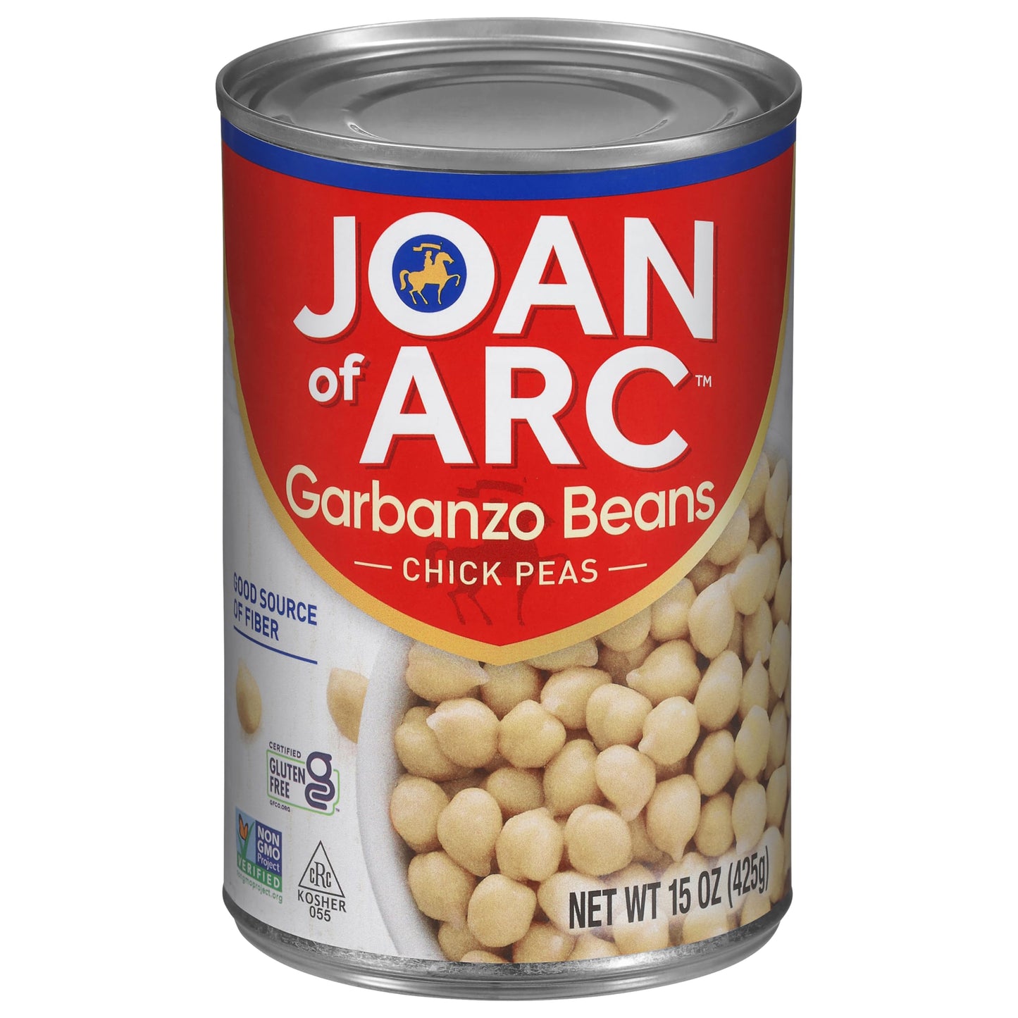 Joan of Arc Garbanzo Beans, 15 Ounce (Pack of 12)