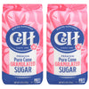 C&H Premium Pure Cane Granulated Sugar, 4 LB Bag, Pack of 2, 1 Count