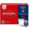 Community Coffee House Blend 36 Count Coffee Pods, Medium Dark Roast, Compatible with Keurig 2.0 K-Cup malt-inspired, 36 Count (Pack of 1)