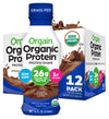 Orgain Organic Protein Shake, Creamy Chocolate, 26g Protein, Gluten Free, Ready to Drink, 14 Fl Oz (Pack of 12)