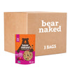 Bear Naked Granola Cereal, Whole Grain Granola, Breakfast Snacks, Mega Pack, Triple Berry Crunch (3 Bags)