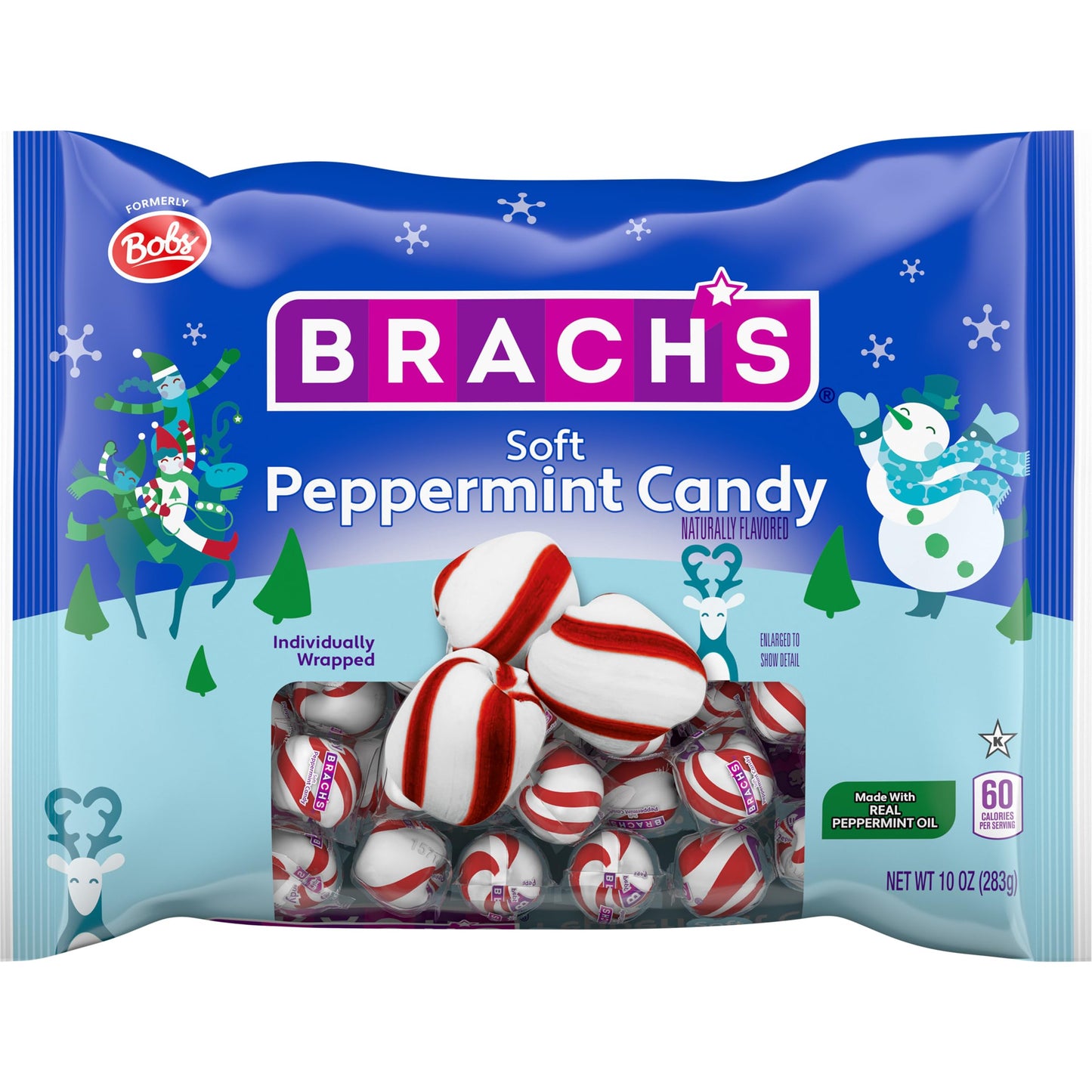 Brach'S Holiday Soft Peppermint Candy, 10Oz