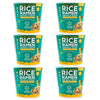 Lotus Foods Organic Garlicky Veggie Rice Ramen Noodle Soup - Ramen Noodles, Cup Of Noodles, Instant Ramen Bowl, Made With Organic Brown Rice - 1.94 Oz Cups (Pack Of 6)