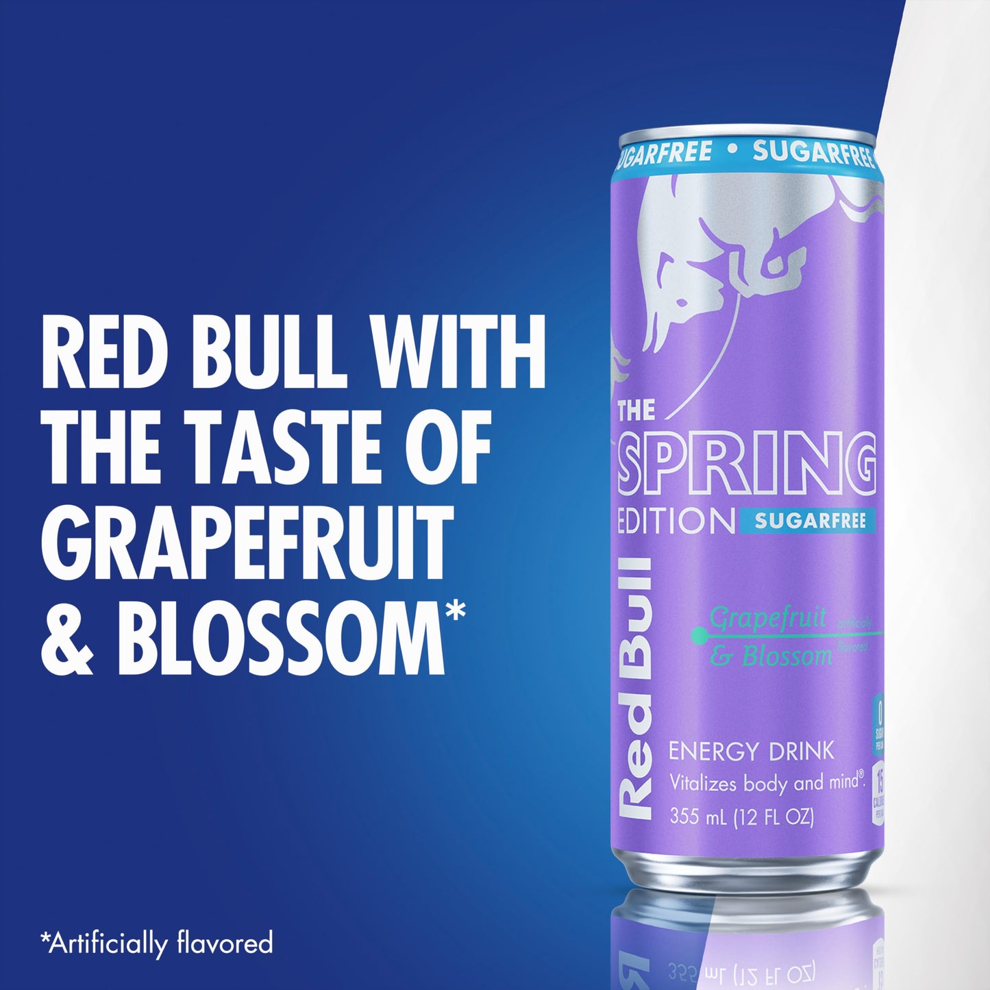 Red Bull Spring Edition Sugarfree Energy Drink Gfruit 12 fl. oz. 6 x 4 Cans Pack of 24 Cans with 114mg Caffeine Taurine & B Vitamins