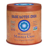 Blue Lotus Chai - Mandarin Flavor Masala Chai - Makes 100 Cups - 3 Ounce Masala Spiced Chai Powder With Organic Spices - Instant