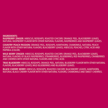 Celestial Seasonings Fruit Tea Sampler, 18 Count (Pack Of 2)