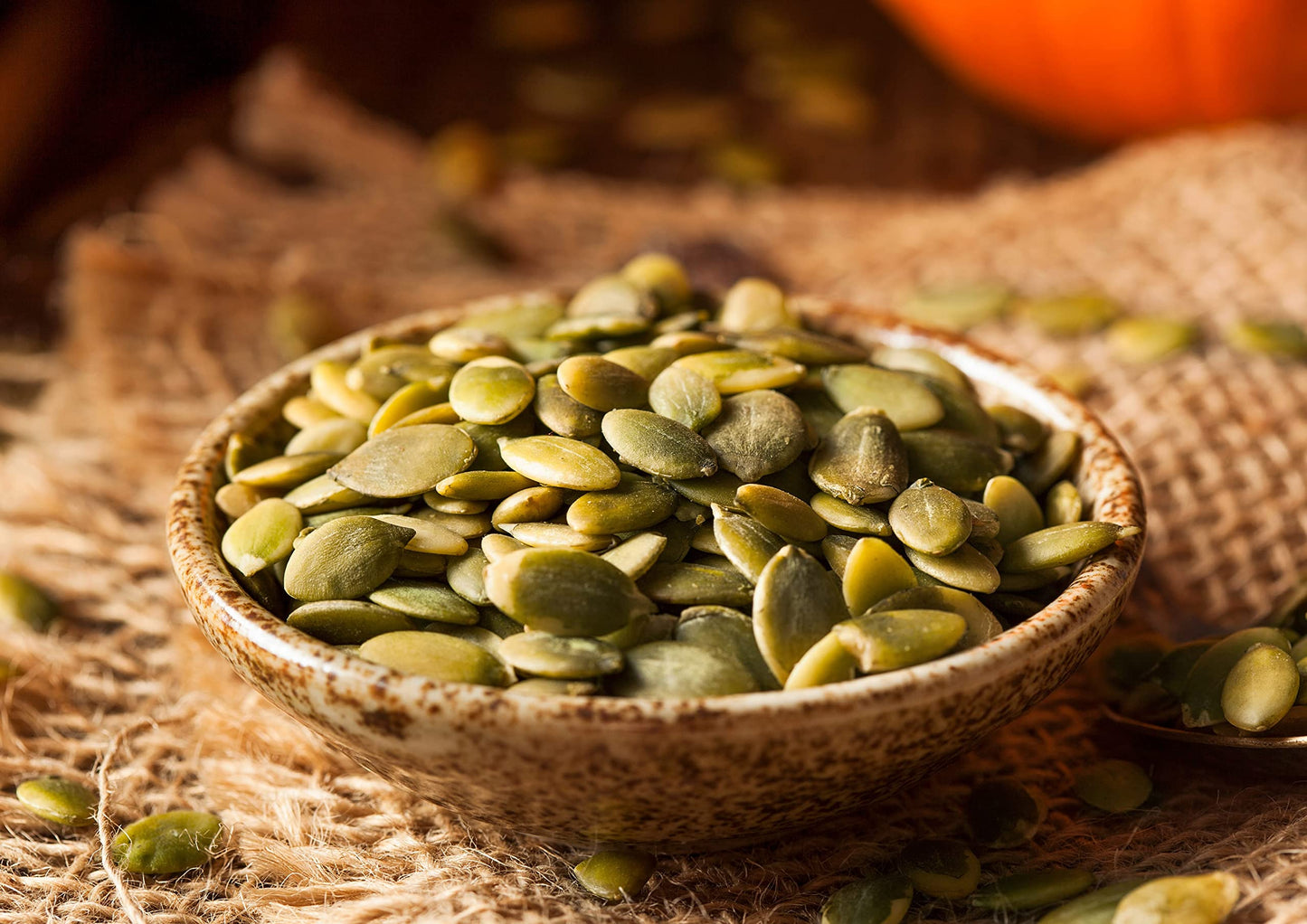 Food To Live - Dry Roasted Pumpkin Seed Kernels, 8 Pounds - Unsalted, Oven Roasted Whole Pepitas, No Oil Added, Shelled, Vegan,