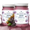 Trueseamoss Wildcrafted Irish Sea Moss Gel - Made With Dried Seaweed & Fresh Sea Vegetables, Seamoss- Made In Usa (Elderberry, P