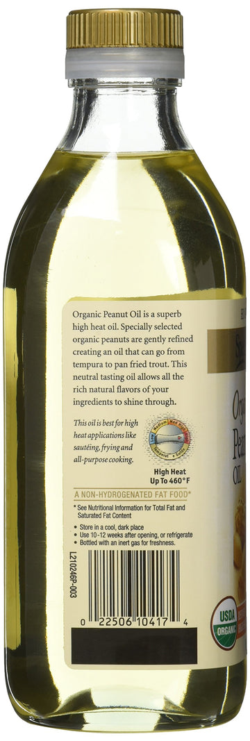 Spectrum Naturals Hi Heat Organic Peanut Oil, 16 fl oz