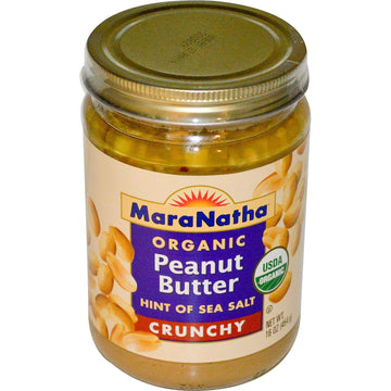 Maranatha Organic Crunchy Peanut Butter, 16 Ounce Jar