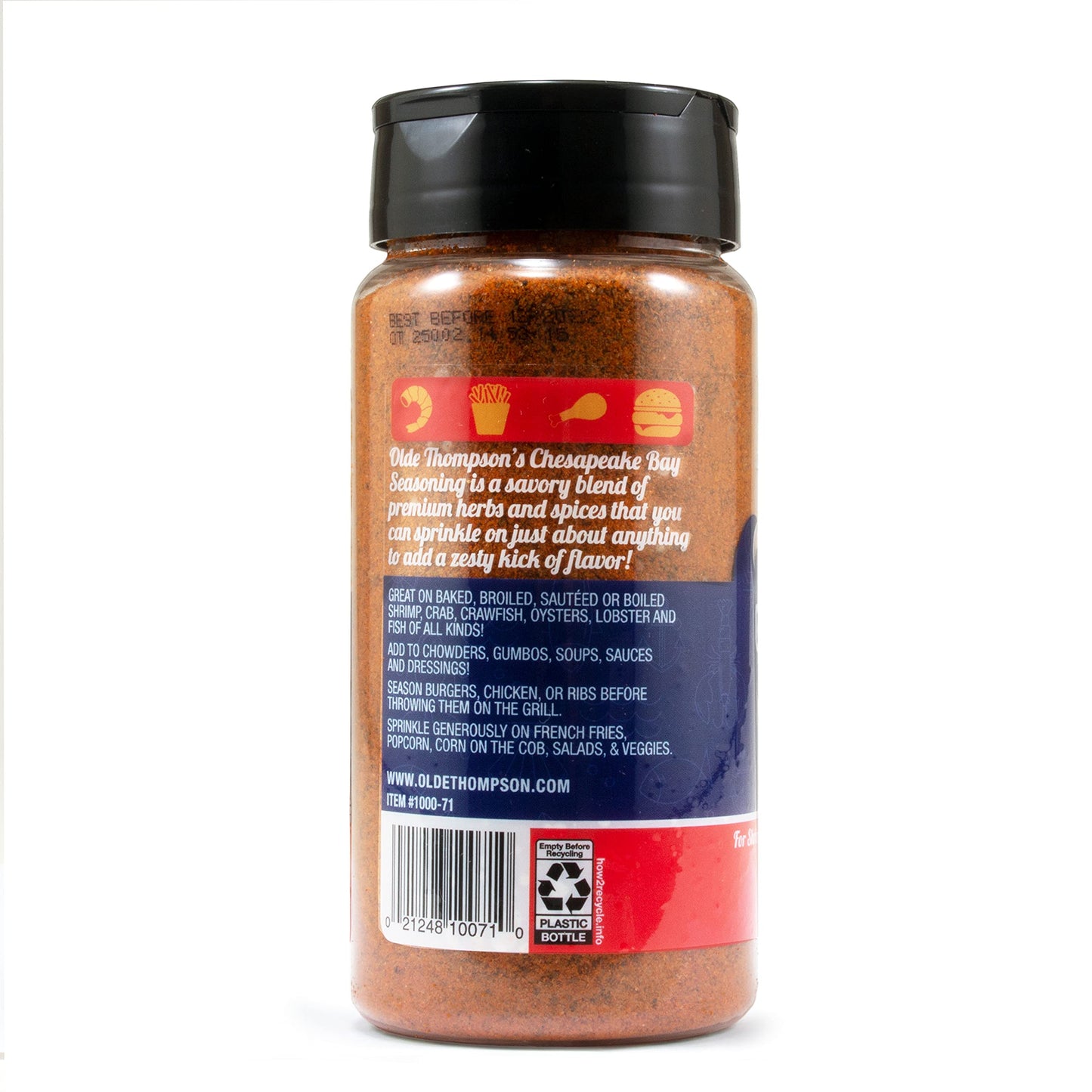 Olde Thompson Chesapeake Bay Seasoning, Spicy And Savory Spice Blend, 8.5 Ounce