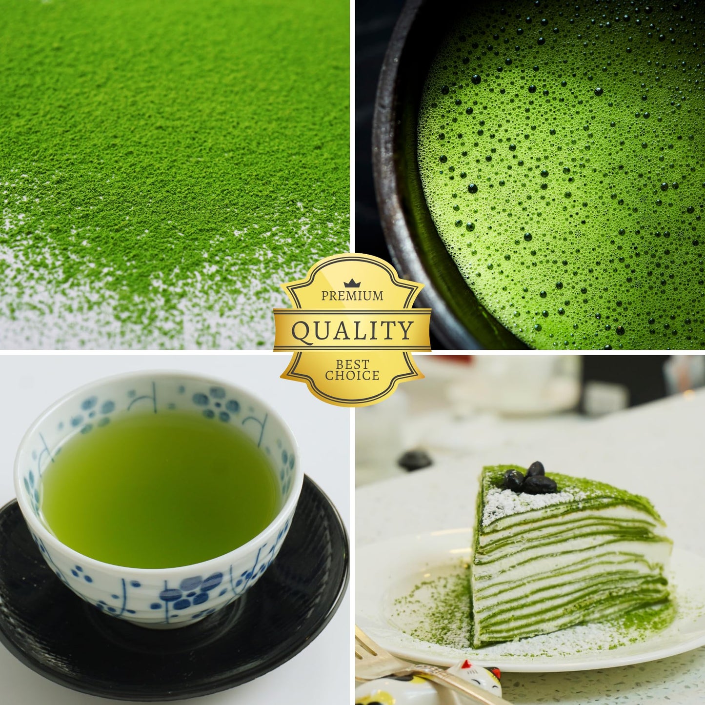 Satoen Authentic Japanese Ceremonial Grade Matcha Powder - Ceremonial Matcha Green Tea Powder From 100% Spring Premium First Har