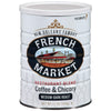 French Market Coffee & Chicory Restaurant Blend Medium-Dark Roast Ground Coffee, 12Oz Can (Pack Of 3)