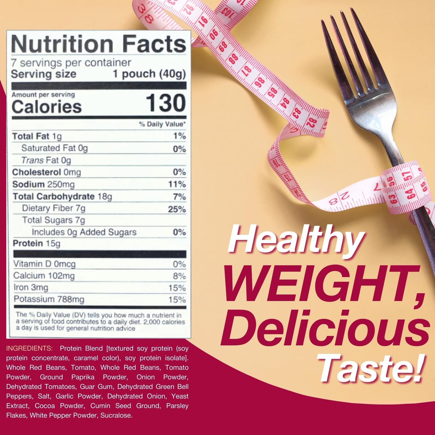 ProtiDIET High Protein Chili Mix - Gluten Free, Low Fat, 9.1 oz, Model BTL421600