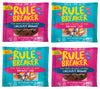 Rule Breaker Vegan & Gluten Free Cookies | Birthday Cake & Chocolate Brownie | Plant-Based Top 11 Allergen-Free | Soft-Baked Great Snacks For Kids & 18+ Uses Individually Wrapped (Pack Of 4)