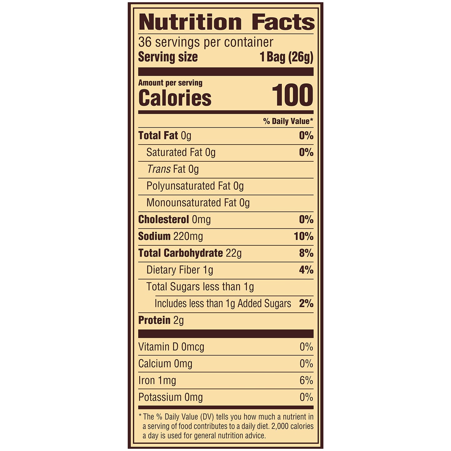 Snyder's of Hanover Mini Pretzels, 100 Calorie Packs, 36 Count, 0.92 Ounce Each - Perfect Snack for On-the-Go, Brown